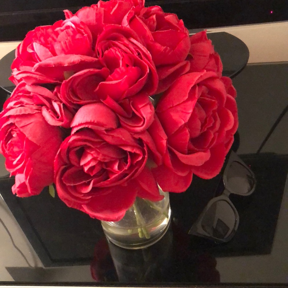 Fake Rose Decor